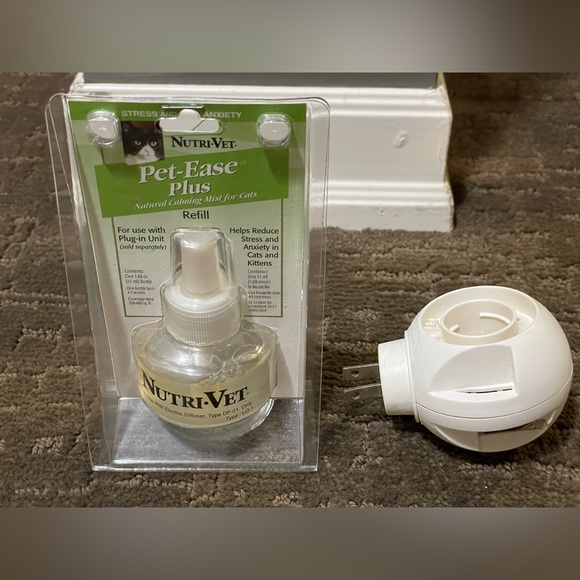 New NUTRI-VET PET-EASE NATURAL CALMING DIFFUSER REFILL FOR CATS - AS IS - Picture 2 of 8